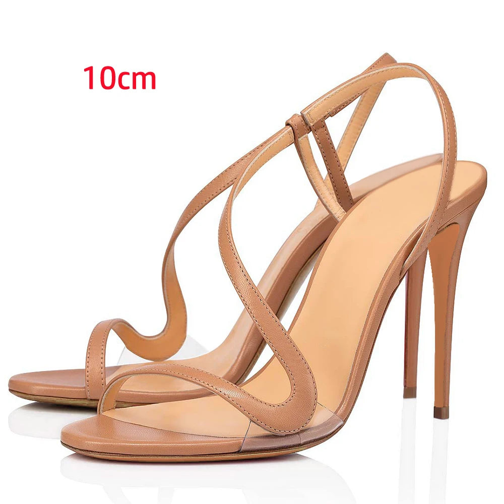 Sandália Thin High Heel Strappy