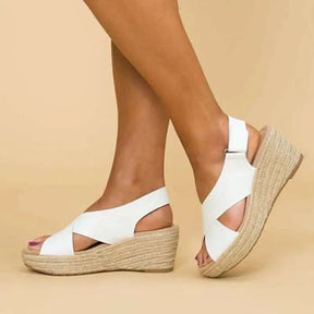 Casual Comfortable Peep Toe Platform