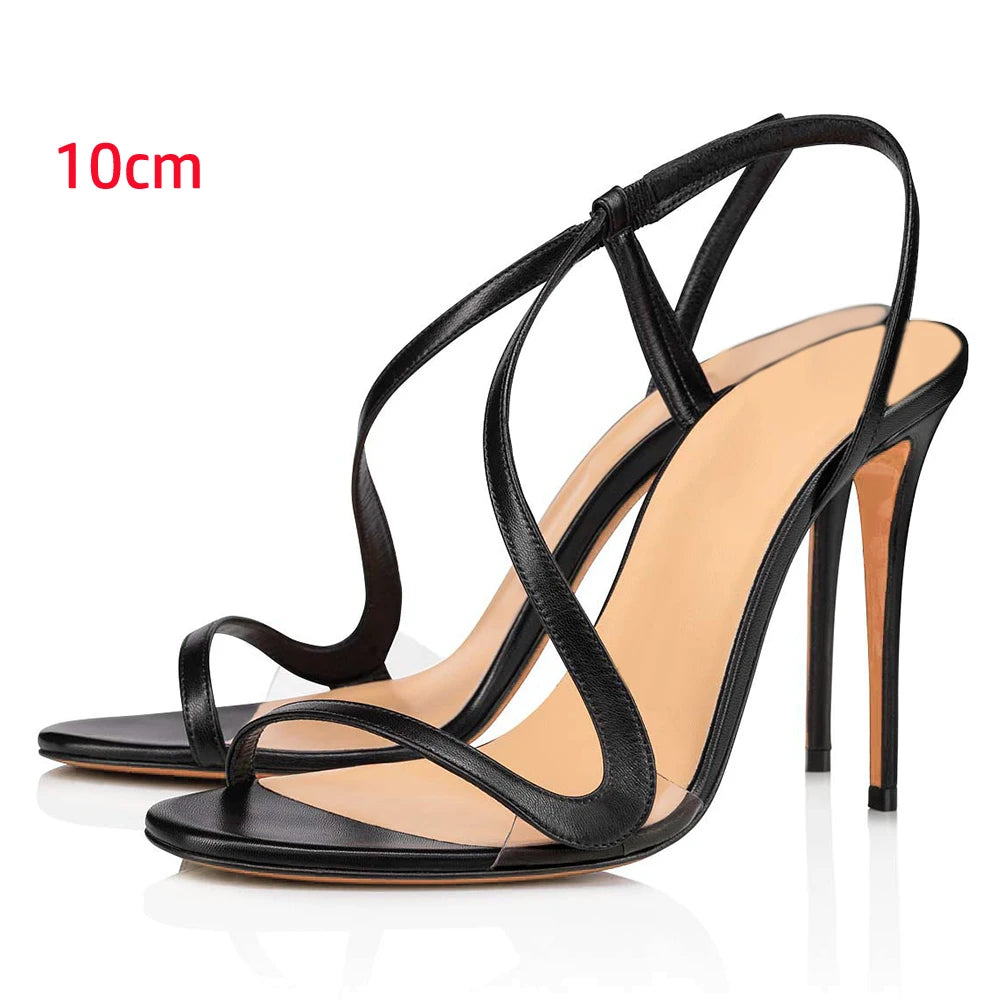 Sandália Thin High Heel Strappy