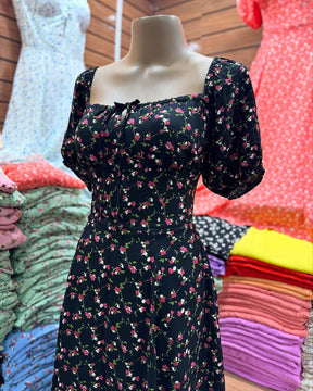 Vestido Midi Floral